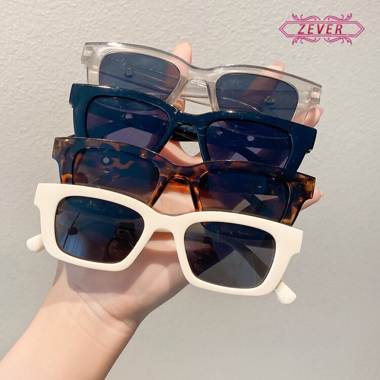 Kính Râm Gọng Hình Chữ Nhật Kiểu Dáng Đẹp Phong Cách Retro Thời Trang Hàn Quốc Cho Nam Và Nữ