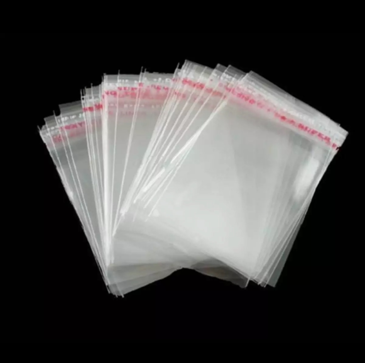 1 kg túi opp dán miệng 24 x 37 cm