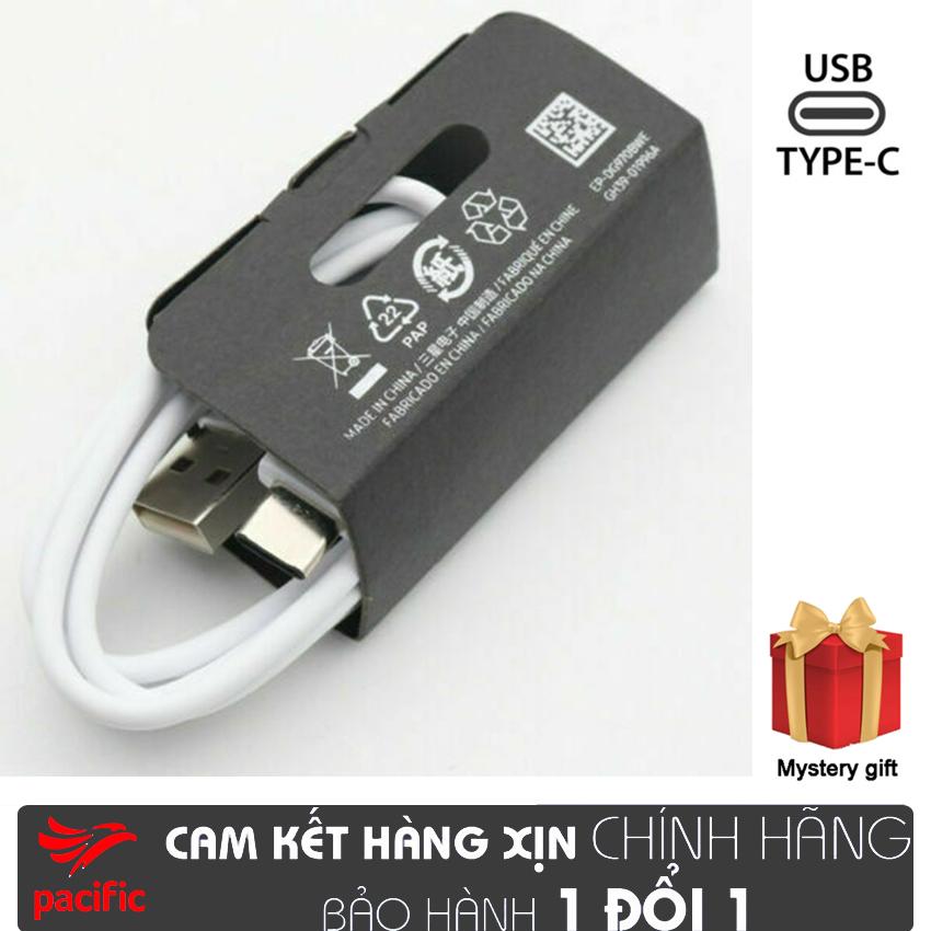 Cáp Sạc Nhanh Samsung Galaxy S10 S10+ S10 Plus Type C 2019 NEW (ĐEN) - Tặng Que Chọc Sim Pacific
