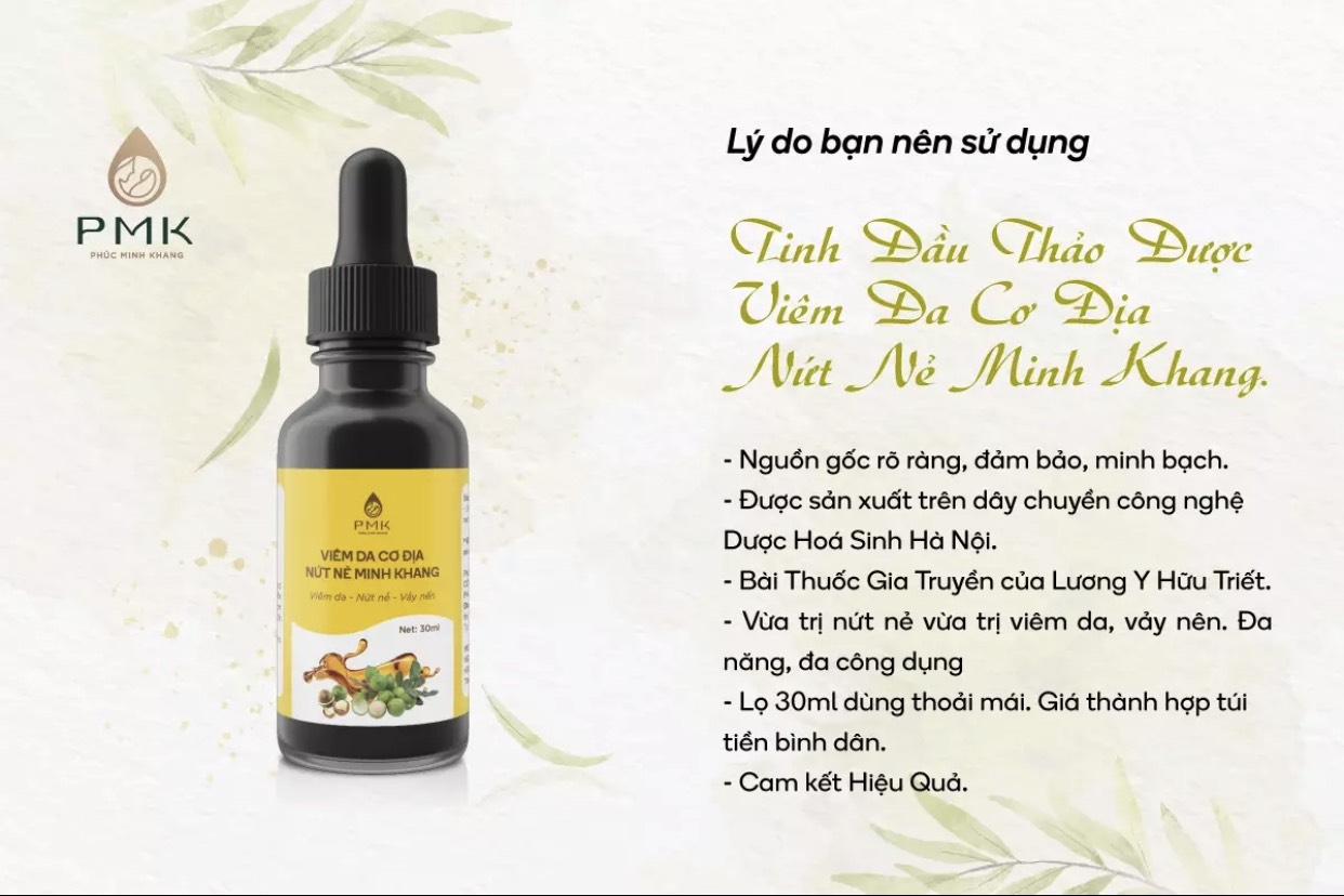 Serum nứt nẻ, viêm da cơ địa Minh Khang