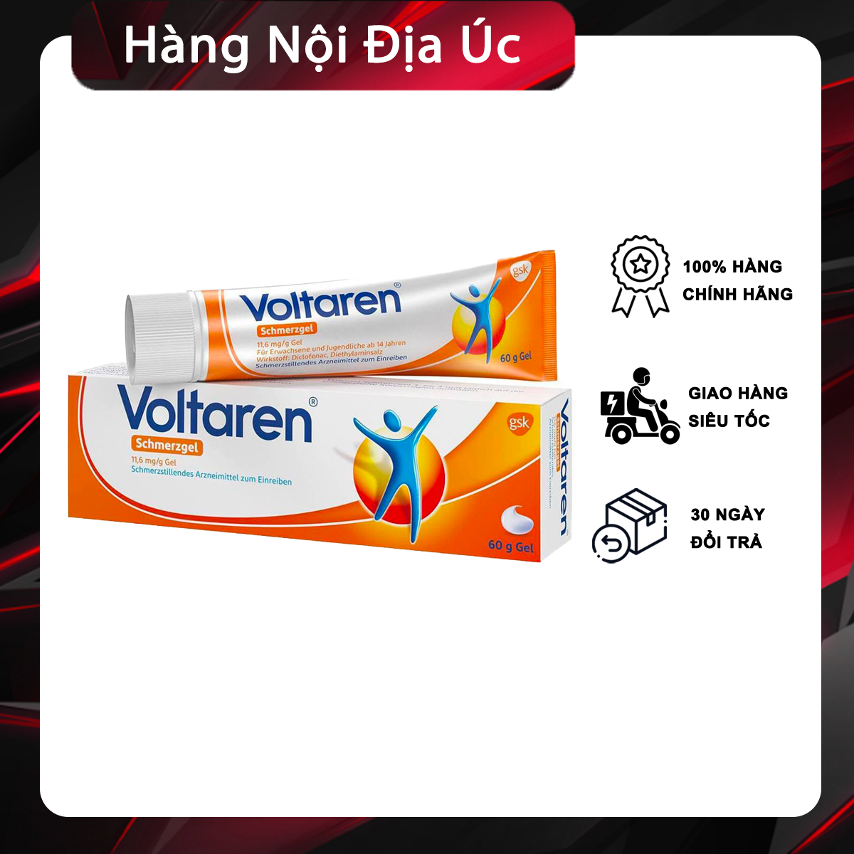 Gel Xoa Bóp Giảm Đau Voltaren emulgel