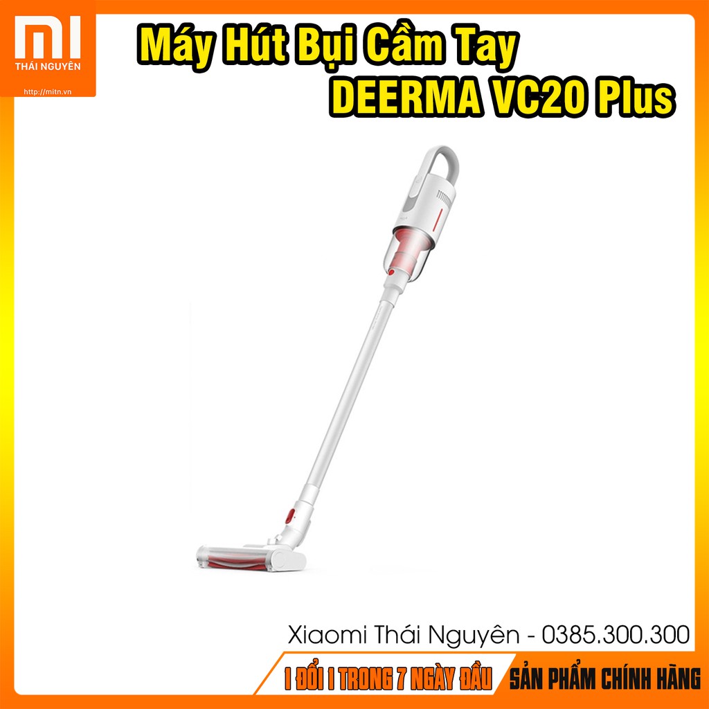 Máy hút bụi cầm tay deerma vc20 plus, máy hút bụi không dây, , công suất 150w pin 2200mah