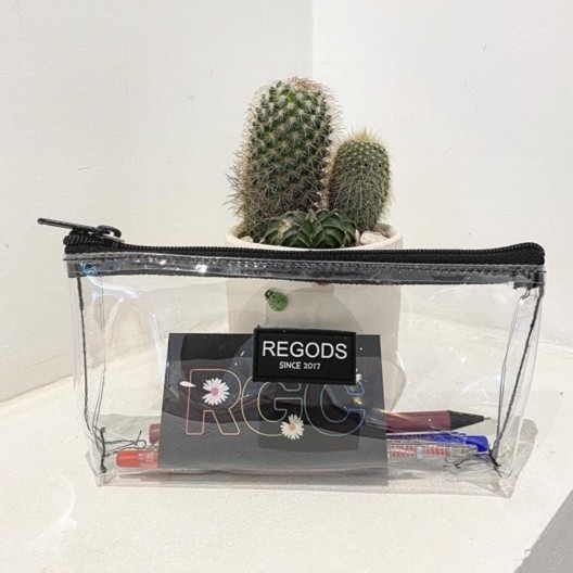 [HCM]Hộp Bút/Bóp Viết R.E.G.O.D.S Trong Suốt Cực Cá Tính - VL