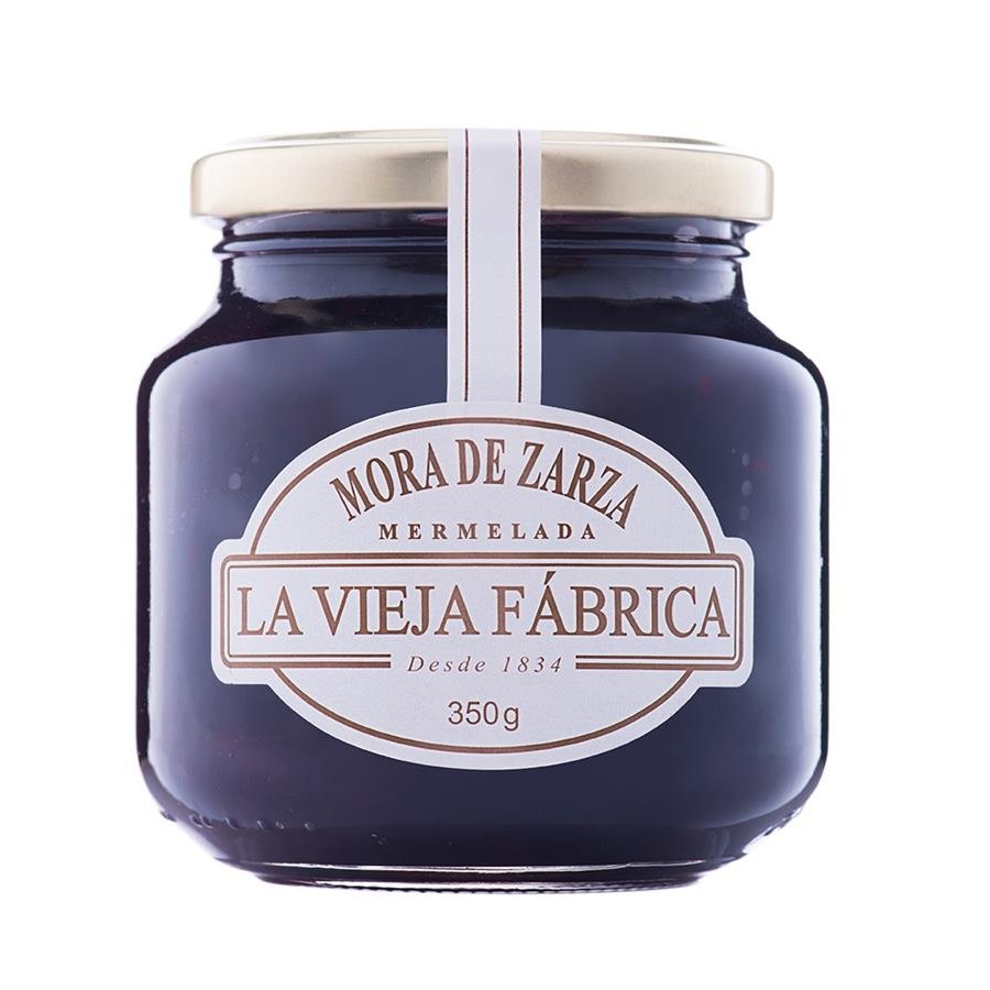 Mứt Mâm Xôi  hiệu La Vieja Fabrica Tây Ban Nha  350G. Date 02/2024