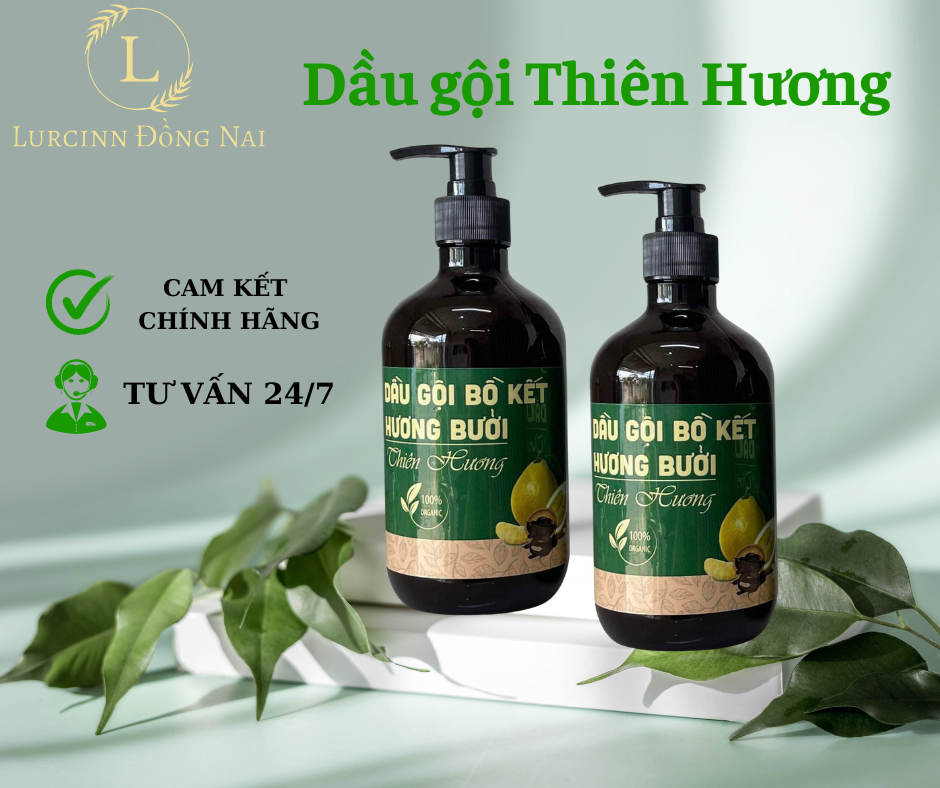 Dầu gội đầu thảo dược, ngăn rụng tóc, giúp mọc tóc Thiên Hương