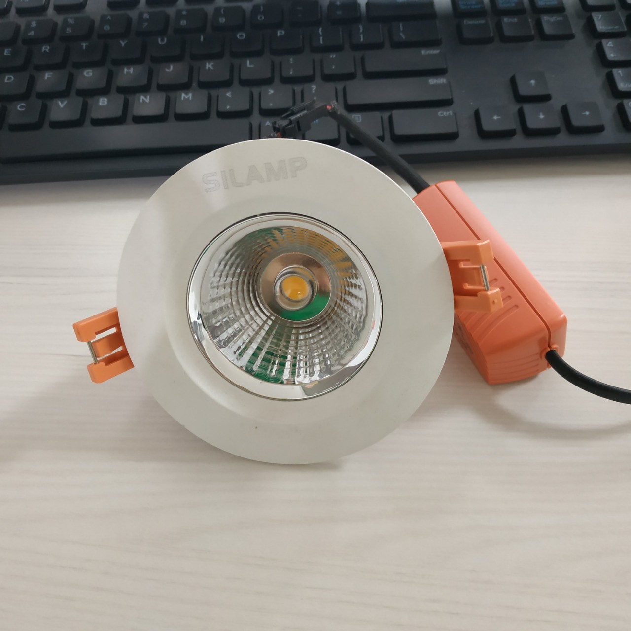 Đèn led downlight âm trần cob 7w