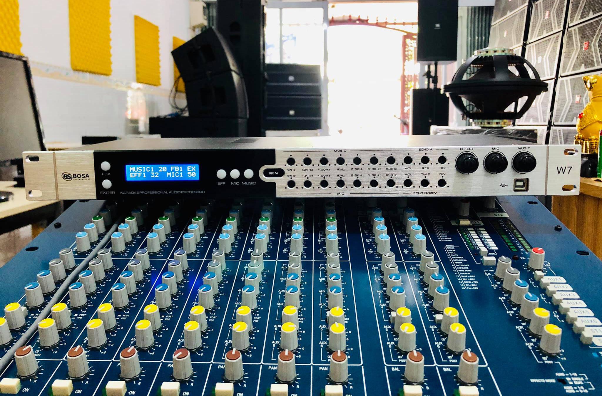 Vang số-cơ cao cấp bosa w7-vừa chỉnh tay vừa chỉnh trên pc-2019