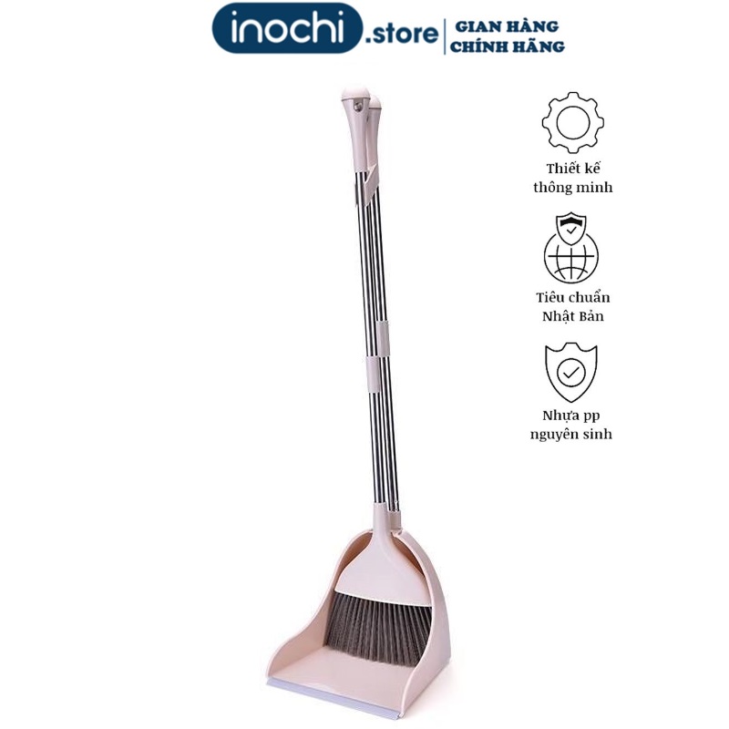 Chổi ky cao kèm hốt rác inochi nhật 🌈 hàng chính hãng🌈