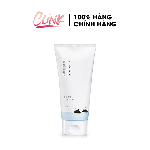 Sữa rửa mặt round lab 1025 dokdo cleanser tạo bọt dịu nhẹ 150ml