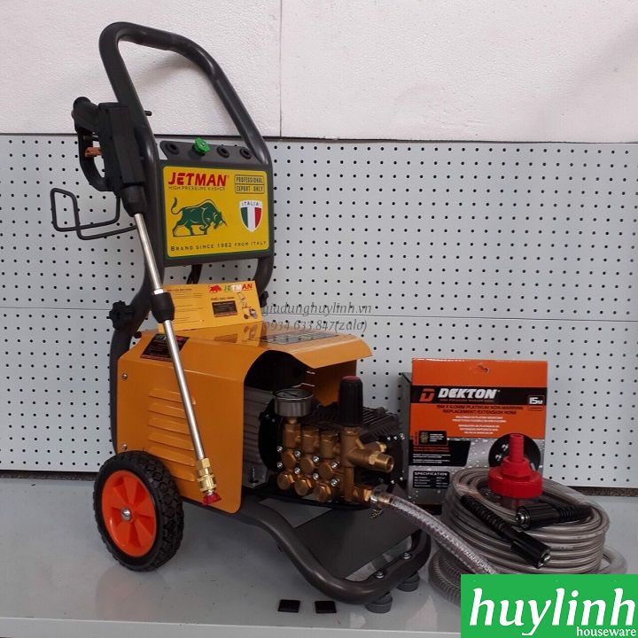 Máy rửa xe cao áp chuyên nghiệp jetman jet2200a - 2200w