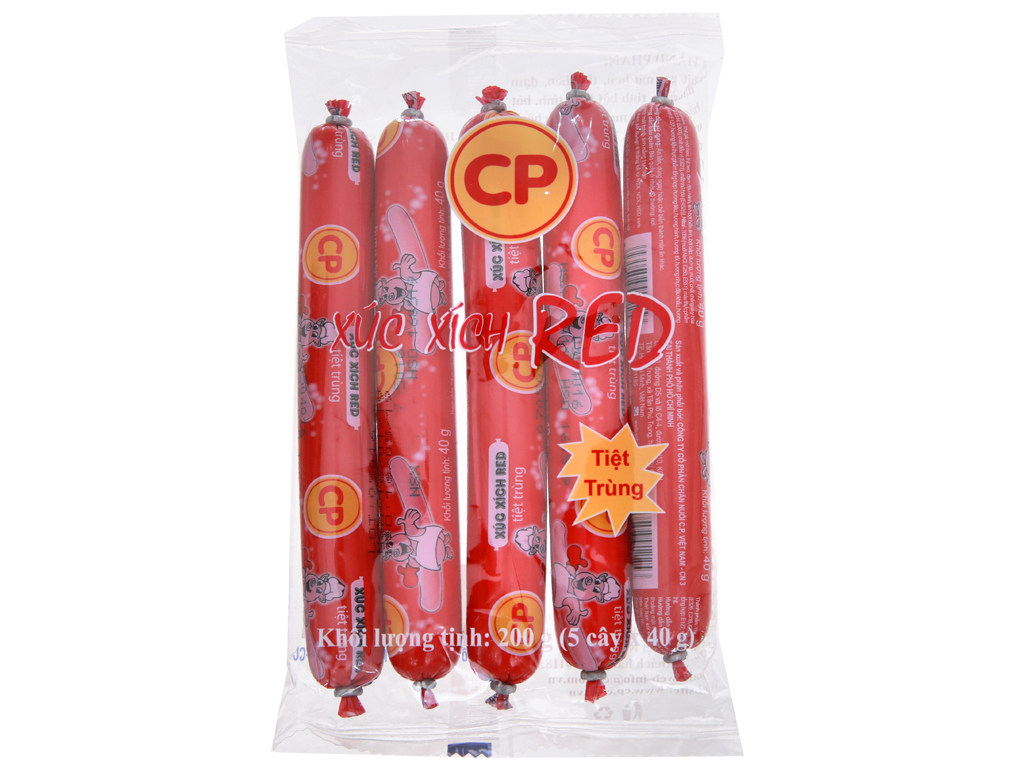 Xúc xích ăn liền cp 200g