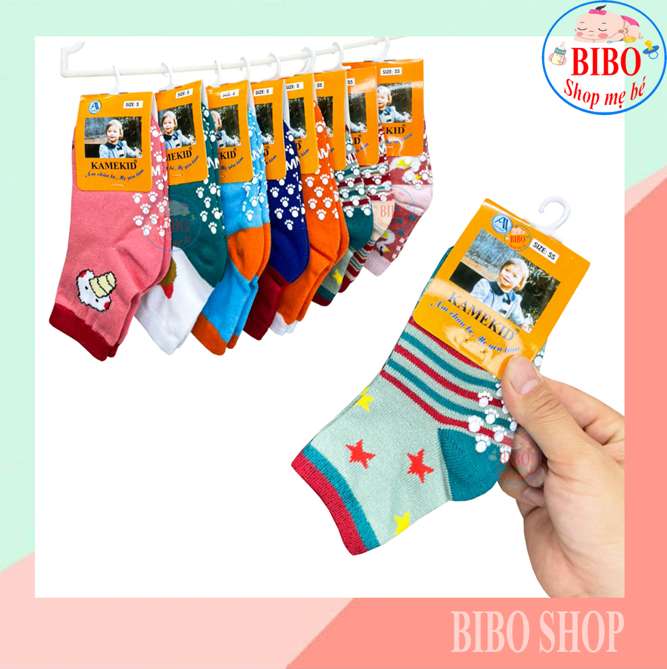 Tất Cao Cổ Cho Bé Trai, Bé Gái, Chất liệu Cotton Mềm Mại, Vớ Co Giãn Thoải Mái, Có Size Cho Bé Từ 1 Đến 10 Tuổi