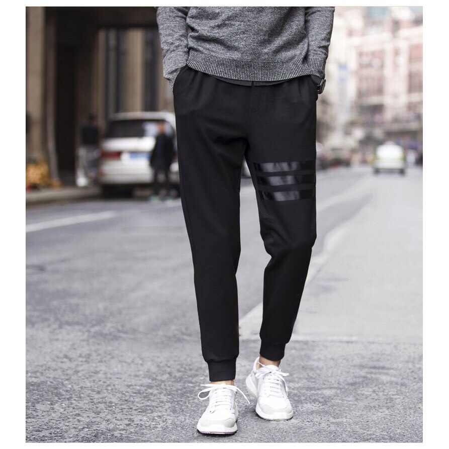 Quần thể thao 3 sọc - Quần Jogger nam  chất liệu  cao cấp co giãn 4 chiều