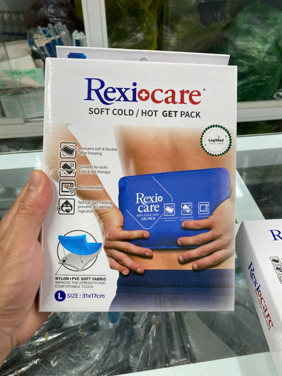 Túi chườm gel nóng lạnh giảm đau, hạ sốt