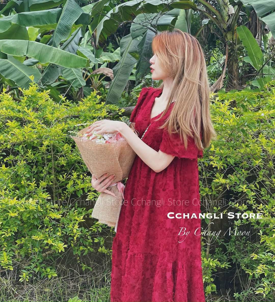 váy bầu, đầm bầu thiết kế mới cổ thủy thủ