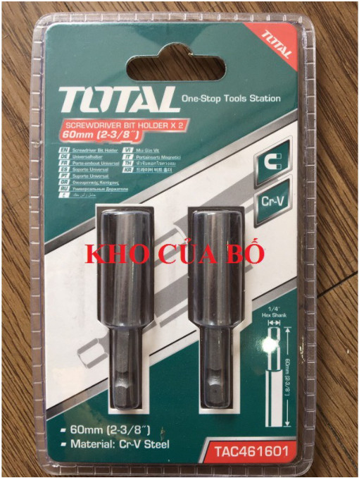 Mũi gắn vít 60mm total tac461601