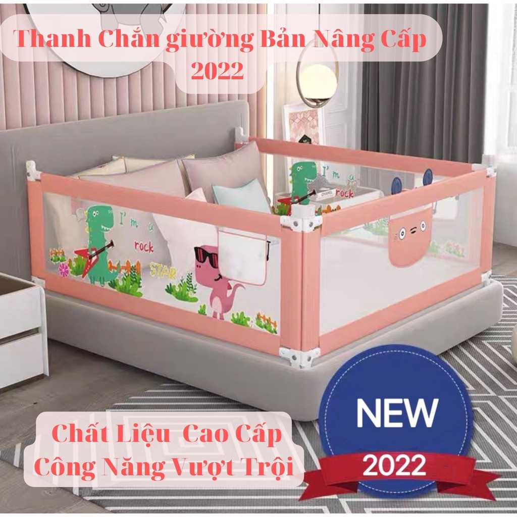 Thanh chắn giường bảo vệ an toàn cho bé