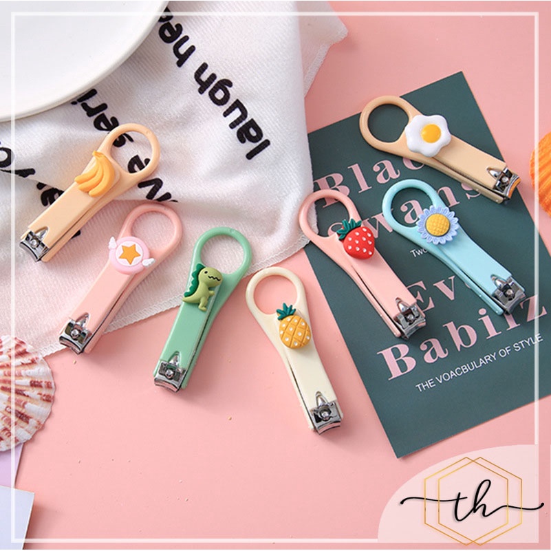 Bấm móng tay, dụng cụ cắt móng tay cho bé cute xinh xắn TEHI kích thước 5 cm