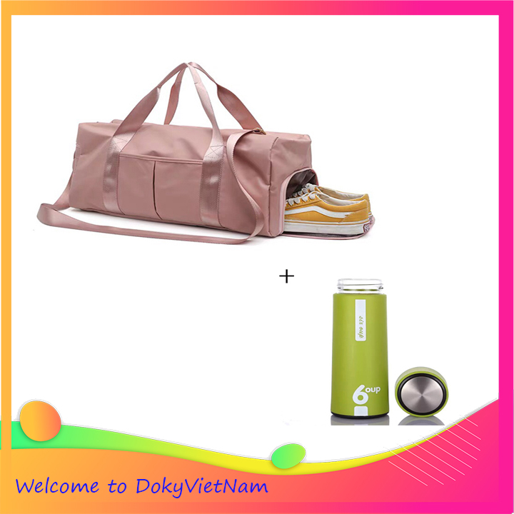 Combo túi du lịch nam nữ mẫu mới, túi đựng hành lý kiểu mới size lớn,Balo tập gym TẶNG BÌNH NƯỚC 6UP