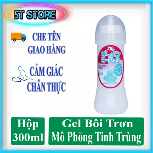 Gel bôi trơn mô phỏng tinh trùng nhật bản 300ml