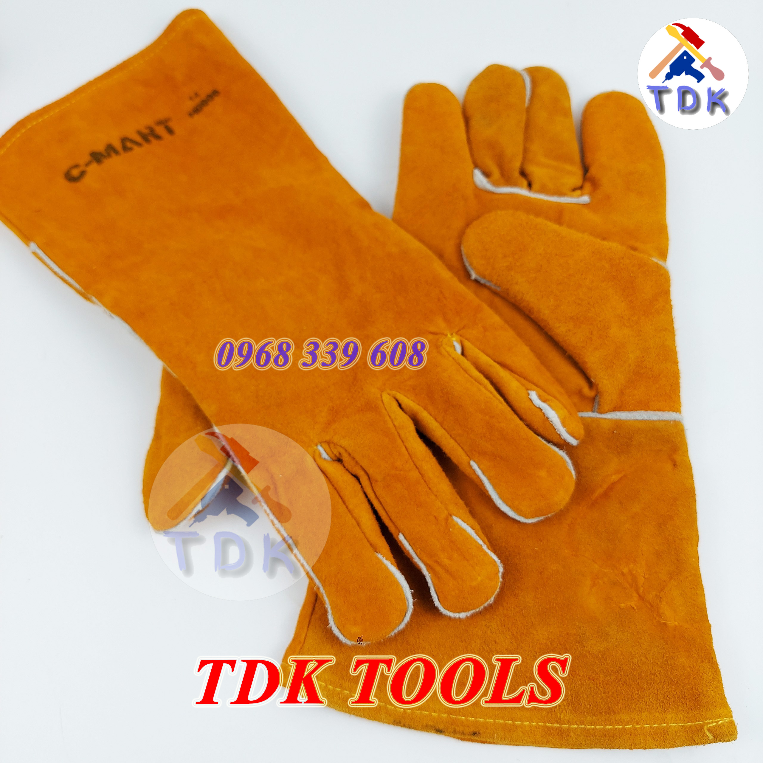 Găng tay hàn C-Mart H0006, bao tay bảo hộ lao động cách nhiệt