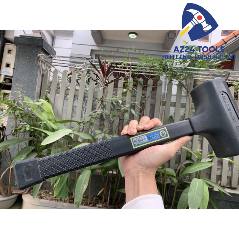 2700g búa cao su giảm chấn động 6lb g0003-6 c-mart az24tools
