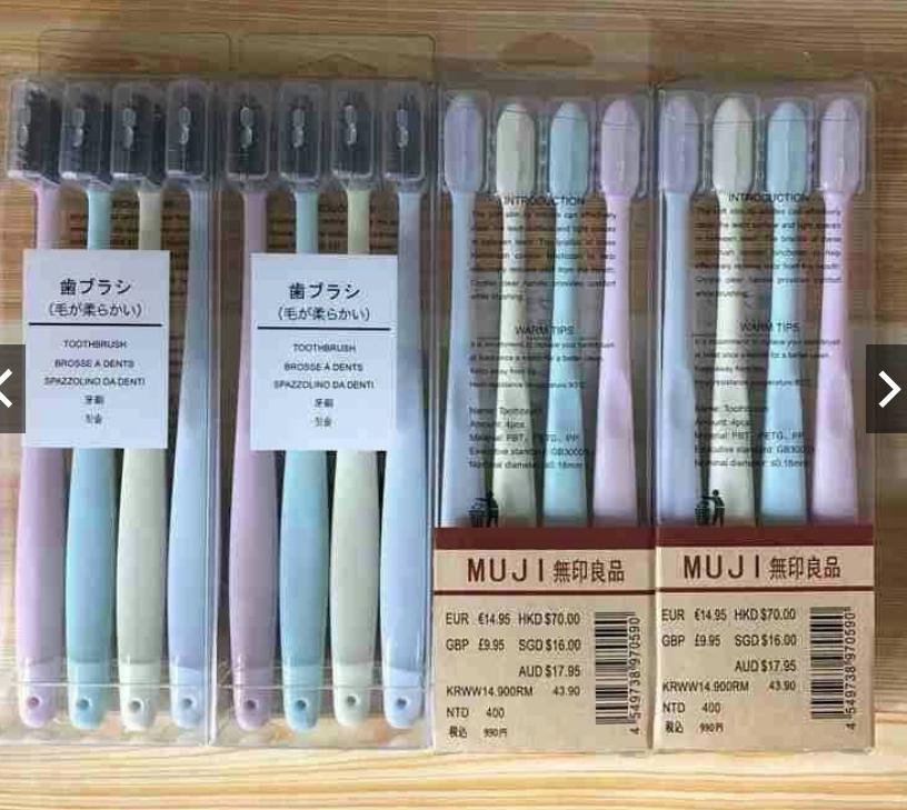Set 10 bàn chải đánh răng lúa mạch