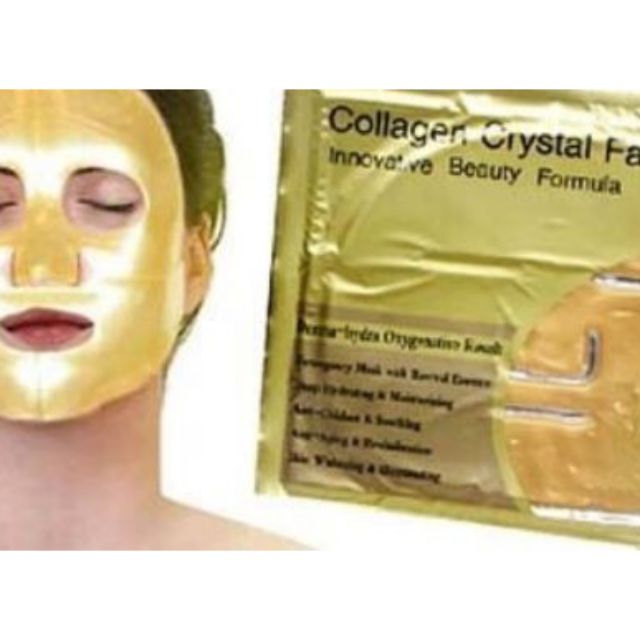 [HCM]combo 2 gói Mặt nạ collagen vàng nano