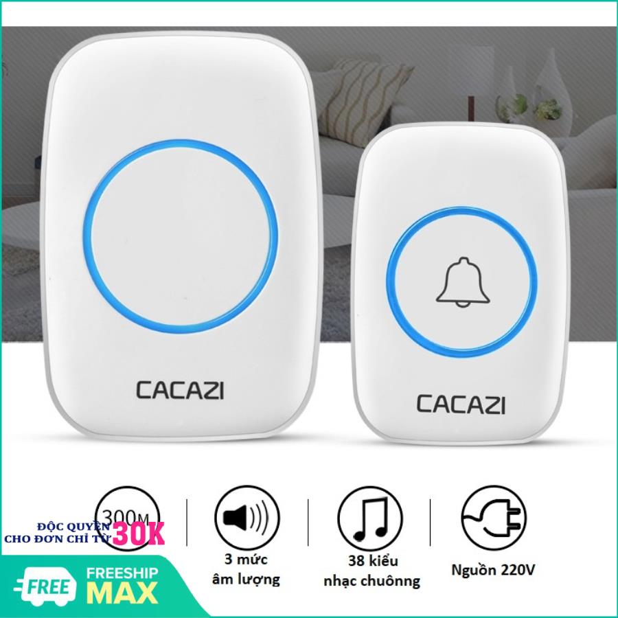 Chuông cửa không dây, chuông cửa không dây Cacazi , dụng cụ bảo vệ nhà cửa