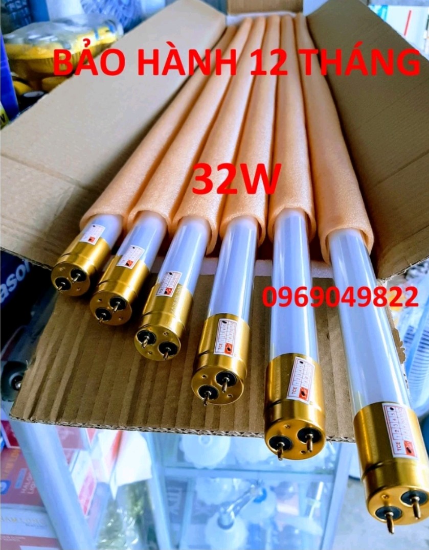 Combo 4 Bóng Đèn Led 1m2 công suất 22 - 32W Ánh Sáng Trắng 6500K Cao Cấp