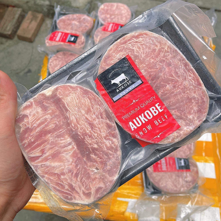 TRÂU AUKOBE Lõi vai - khay 1kg (giao tphcm)