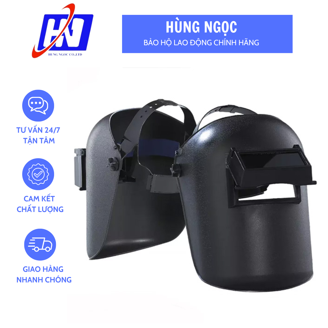 Mặt nạ hàn Blue Eagle 633P Đài Loan, mặt nạ đội đầu chuyên dụng cho thợ hàn, có thể điều chỉnh quai đeo đầu - Hàng chính hãng