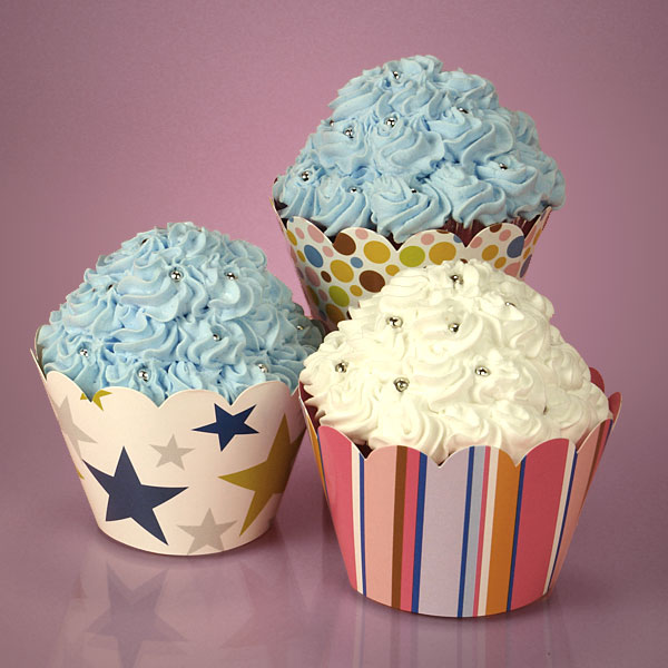 BỘ 200 LY CUPCAKE GIẤY NƯỚNG BÁNH NHỎ 5.5CM