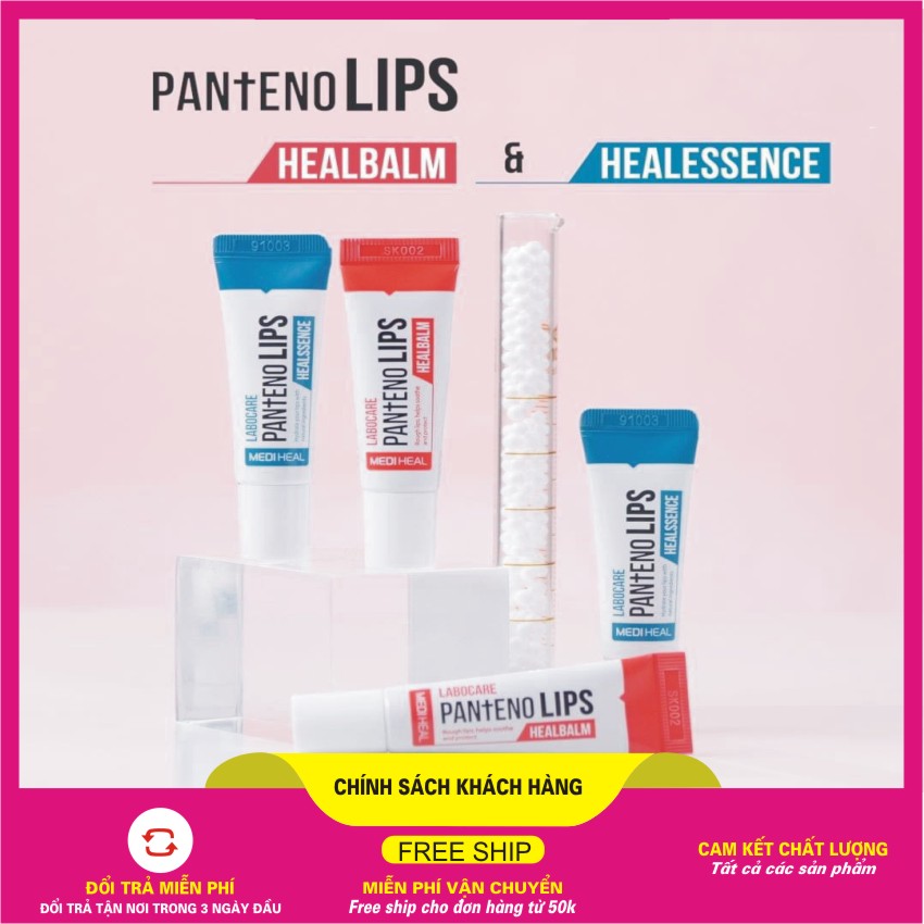 Son dưỡng môi, làm hồng môi, dưỡng ẩm, chống nắng cho đôi môi Labocare Panteno Lips