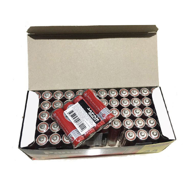 Pin Tiểu AA ( 2A ) Panasonic Carbon 1.55V (Đỏ)