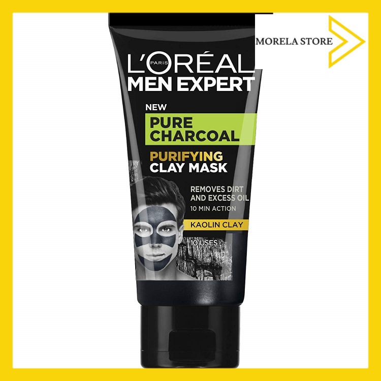 Mặt nạ đất sét than đá LOreal Men Expert Pure Charcoal Purifying Clay Mask 50ml