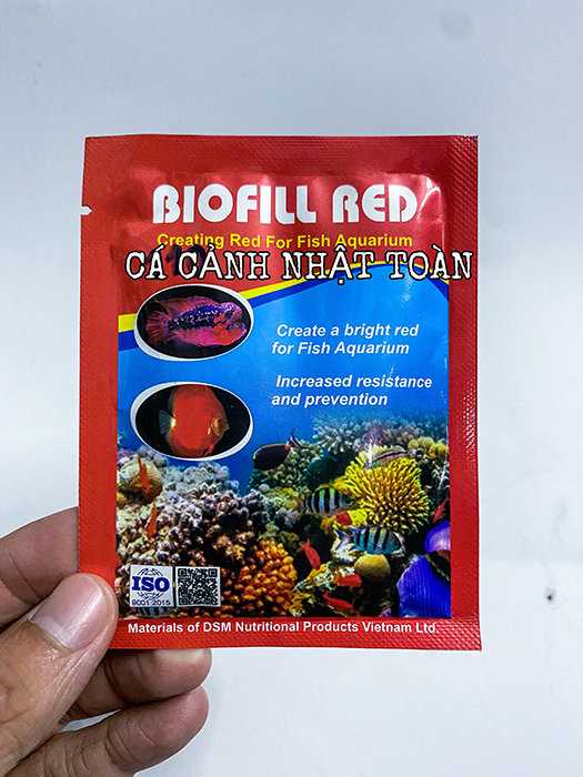 "Hoàn tiền đến 10%" BIOFILL RED HỖ TRỢ TĂNG ĐỎ CHO CÁ CẢNH 10G AN LỘC PHÁT