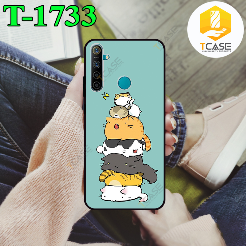 Ốp lưng Tcase dành cho Realme 6i in hình nhiều mẫu phần A