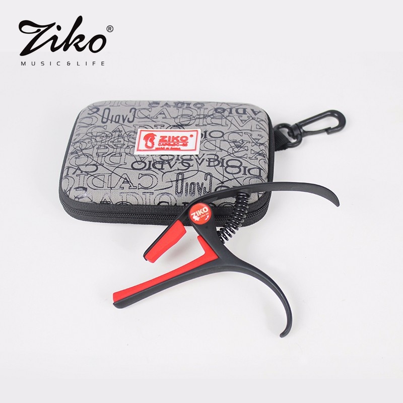 Capo ziko DC-06 làm từ kim loại nguyên khối tặng kèm hộp đựng cao cấp