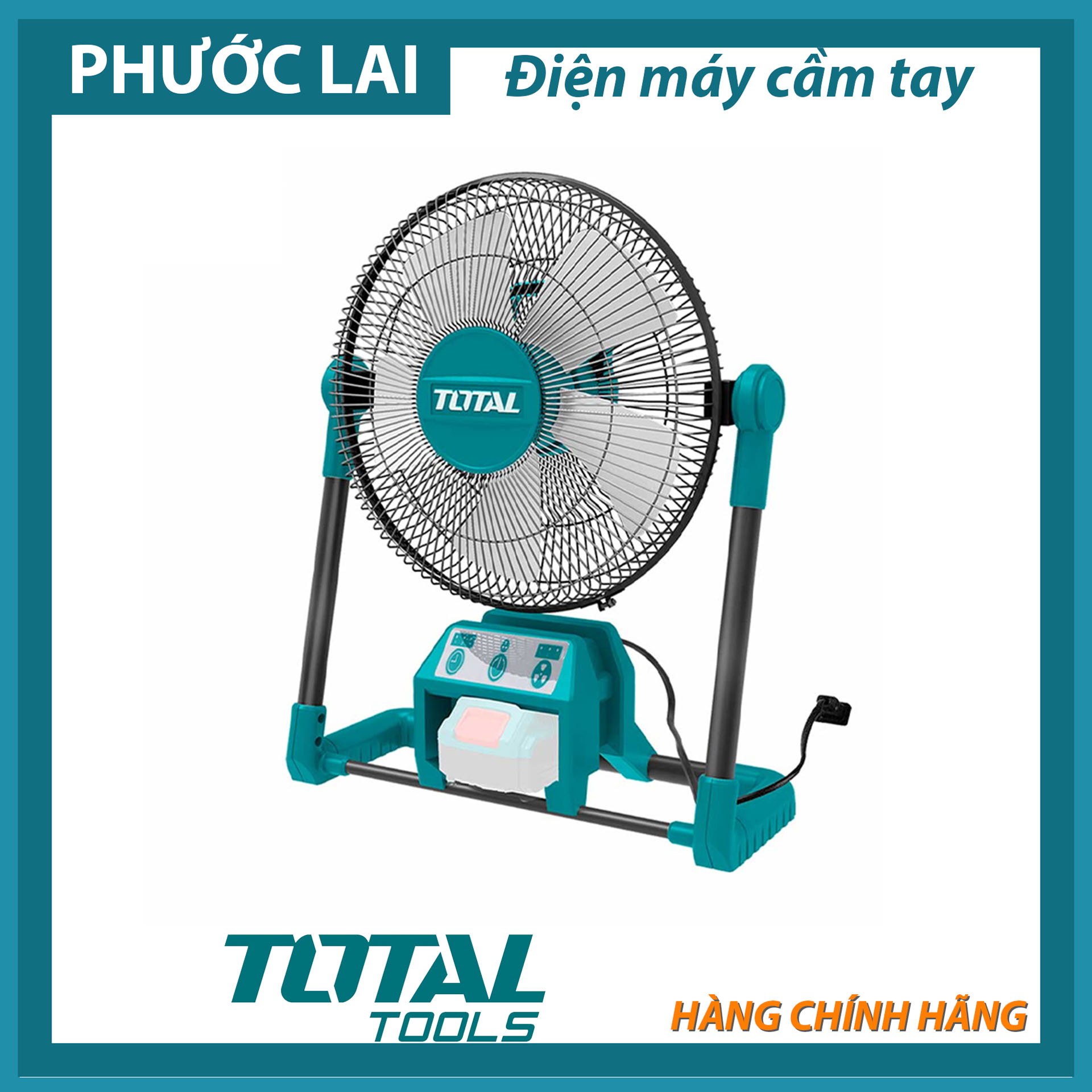 Quạt máy dùng pin total tfali2001