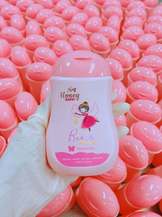 HCMDung Dich Vệ Sinh Honey Pink - Bướm Hồng Xinh 200ml