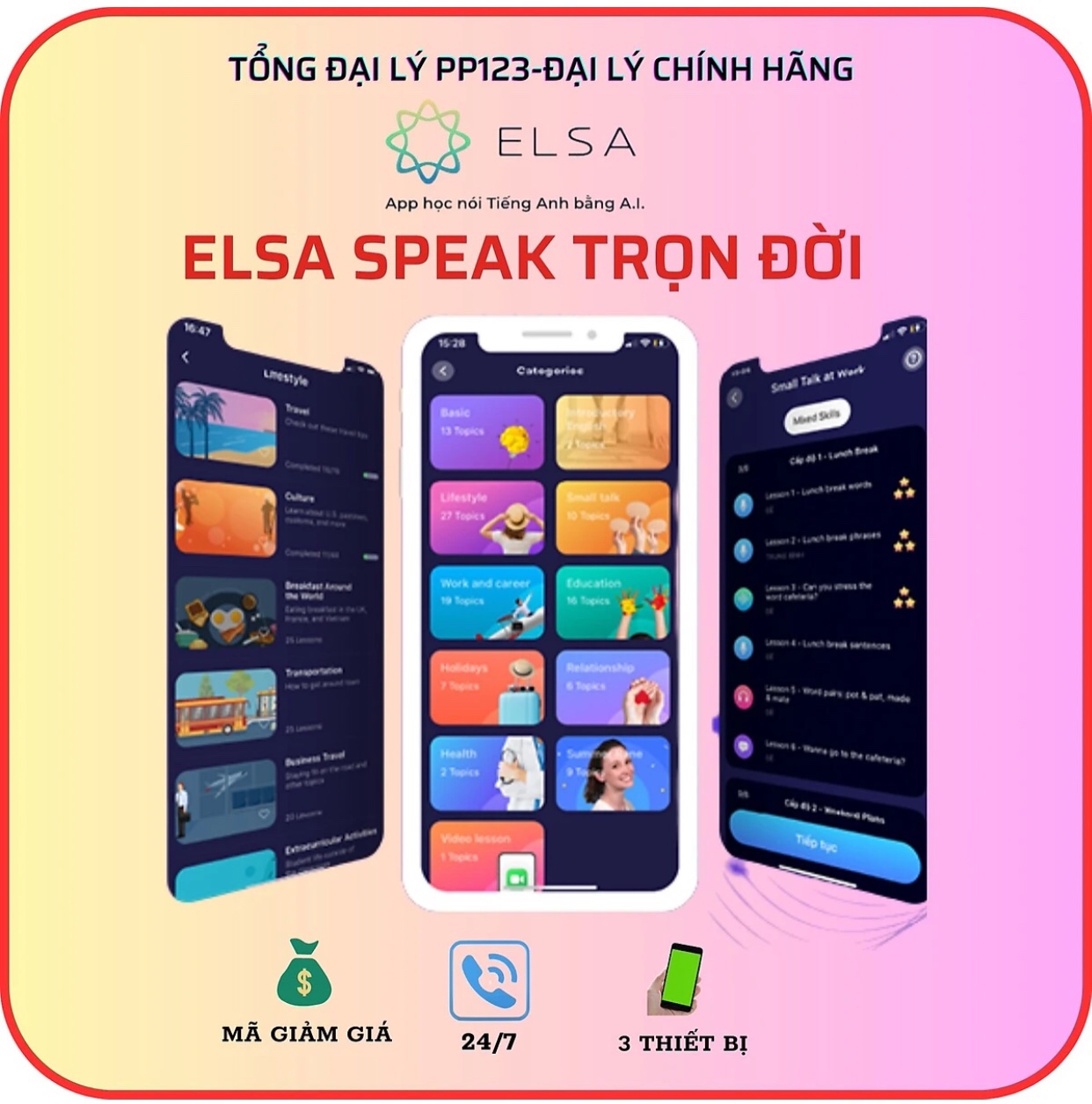 Elsa speak - tiếng anh chất lượng cao