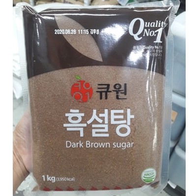 Đường đen hàn quốc 1kg. 흑설탕