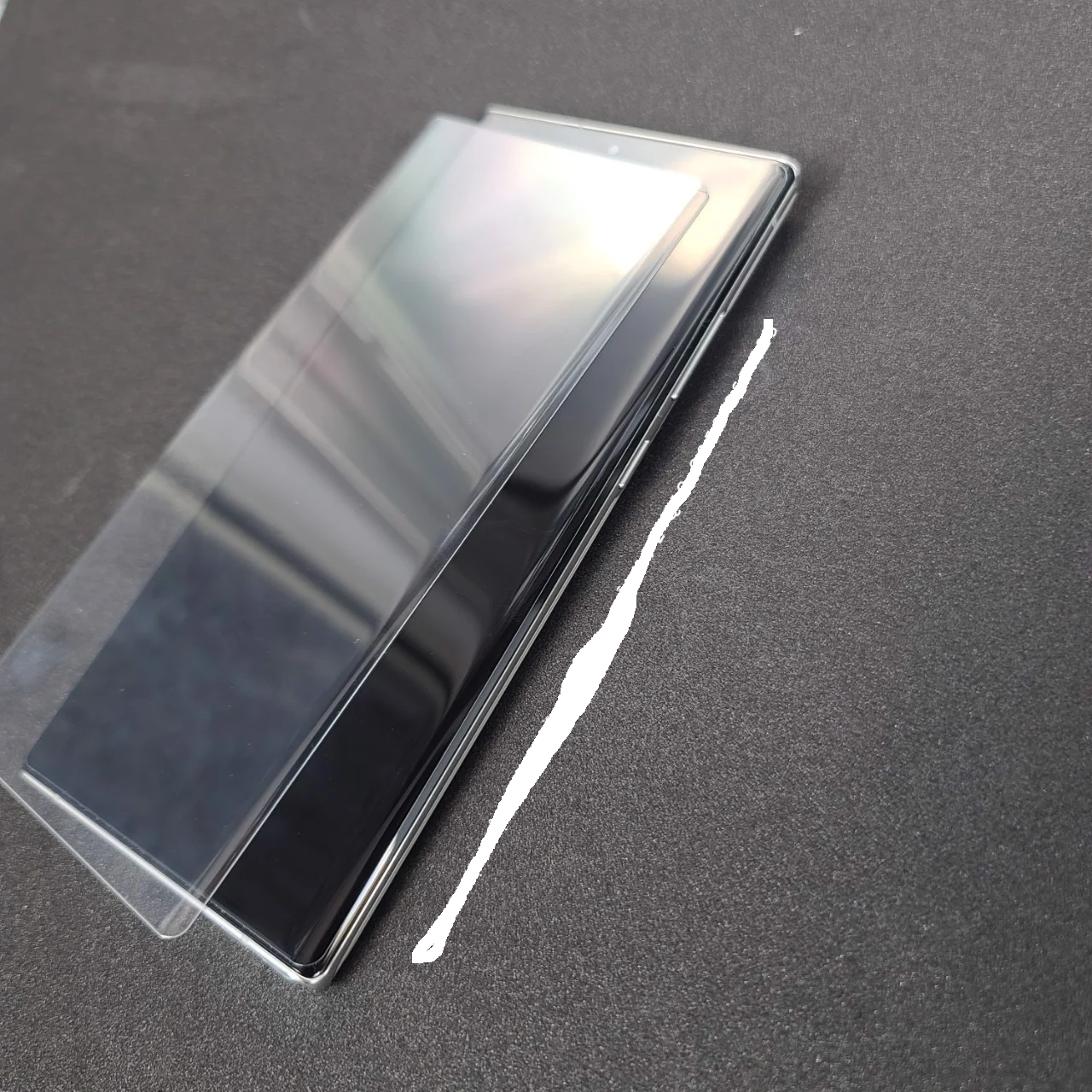 Kính cường lực trong suốt Full màn hình Full keo UV cho điện thoại Samsung Galaxy Note 20, Samsung Galaxy Note 20 Ultra