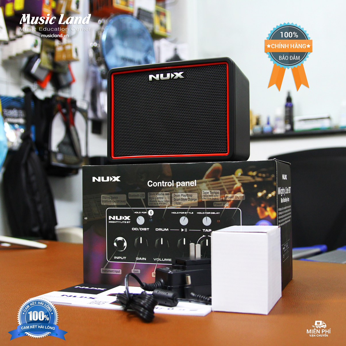 Loa guitar điện nux mighty lite bt – chính hãng