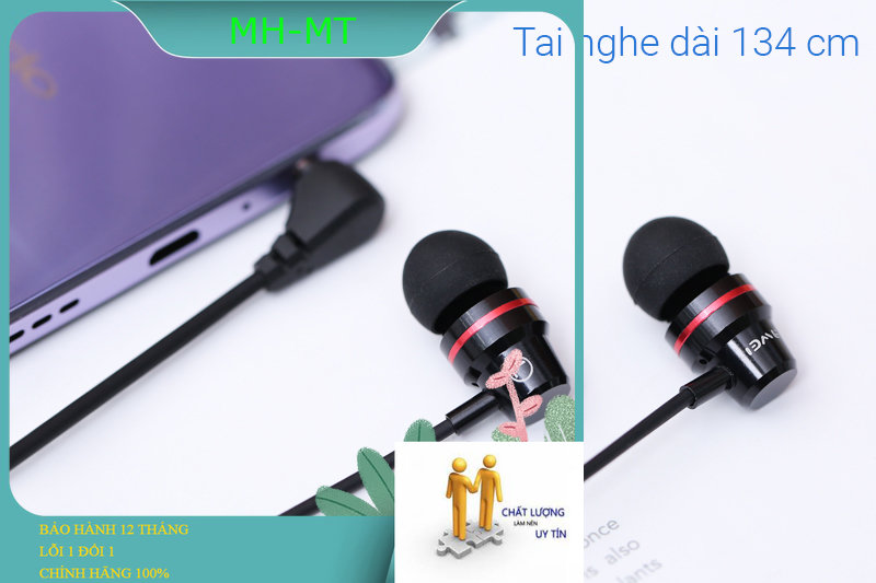 Tai nghe ep awei q29hi đen hồng