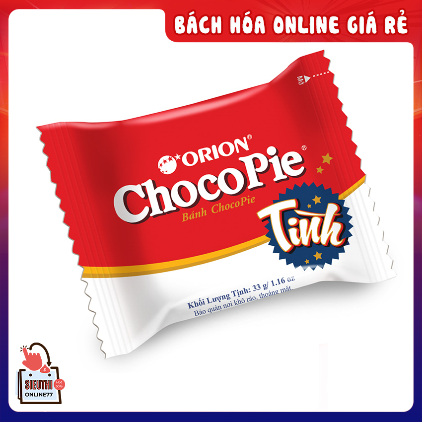 Bánh chocopie orion lẻ 1 cái đủ các vị