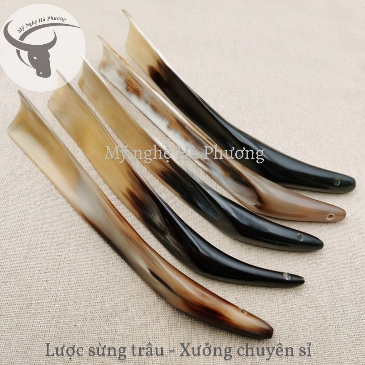 Đón gót giày bằng sừng liền khối/ Cứng chắc/ bền/ bóng đẹp