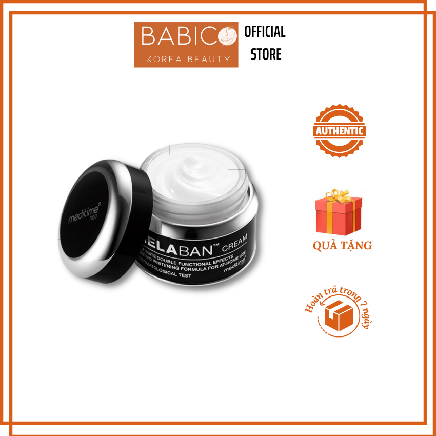 Kem Mờ Nám Tàn Nhang Dưỡng Ẩm Trắng Da Melaban Cream 50ml - BABICO