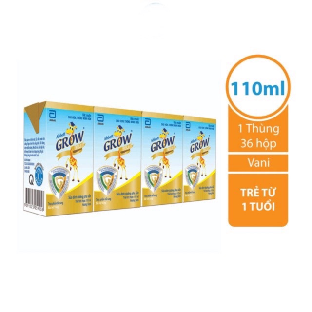 Sữa bột pha sẵn Abbott Grow 110ml thùng 48 hộp